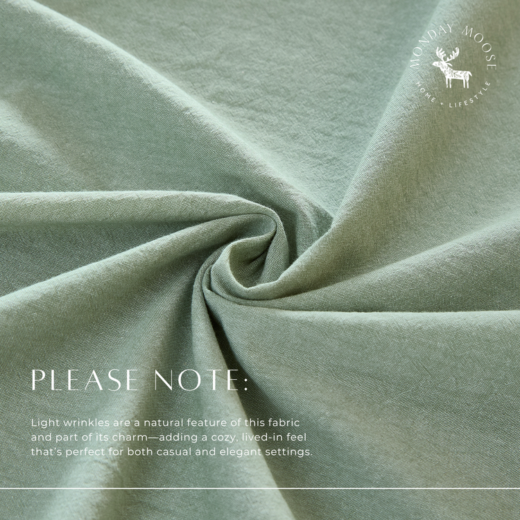 Nacascolo Tablecloth (Scalloped Sage)