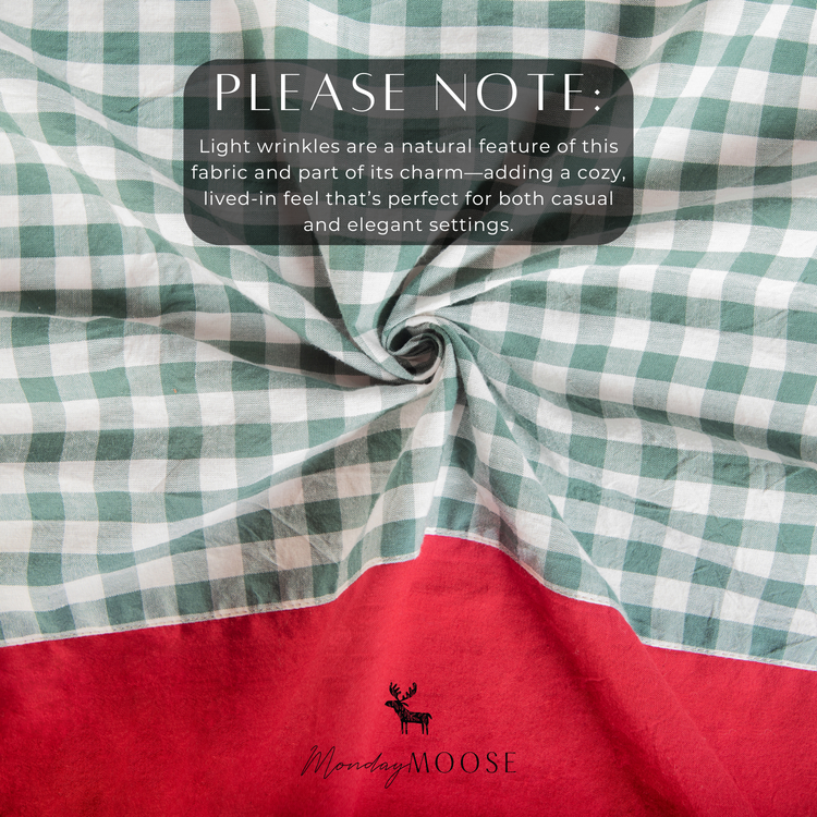 Guaria Tablecloth (Red/Green)