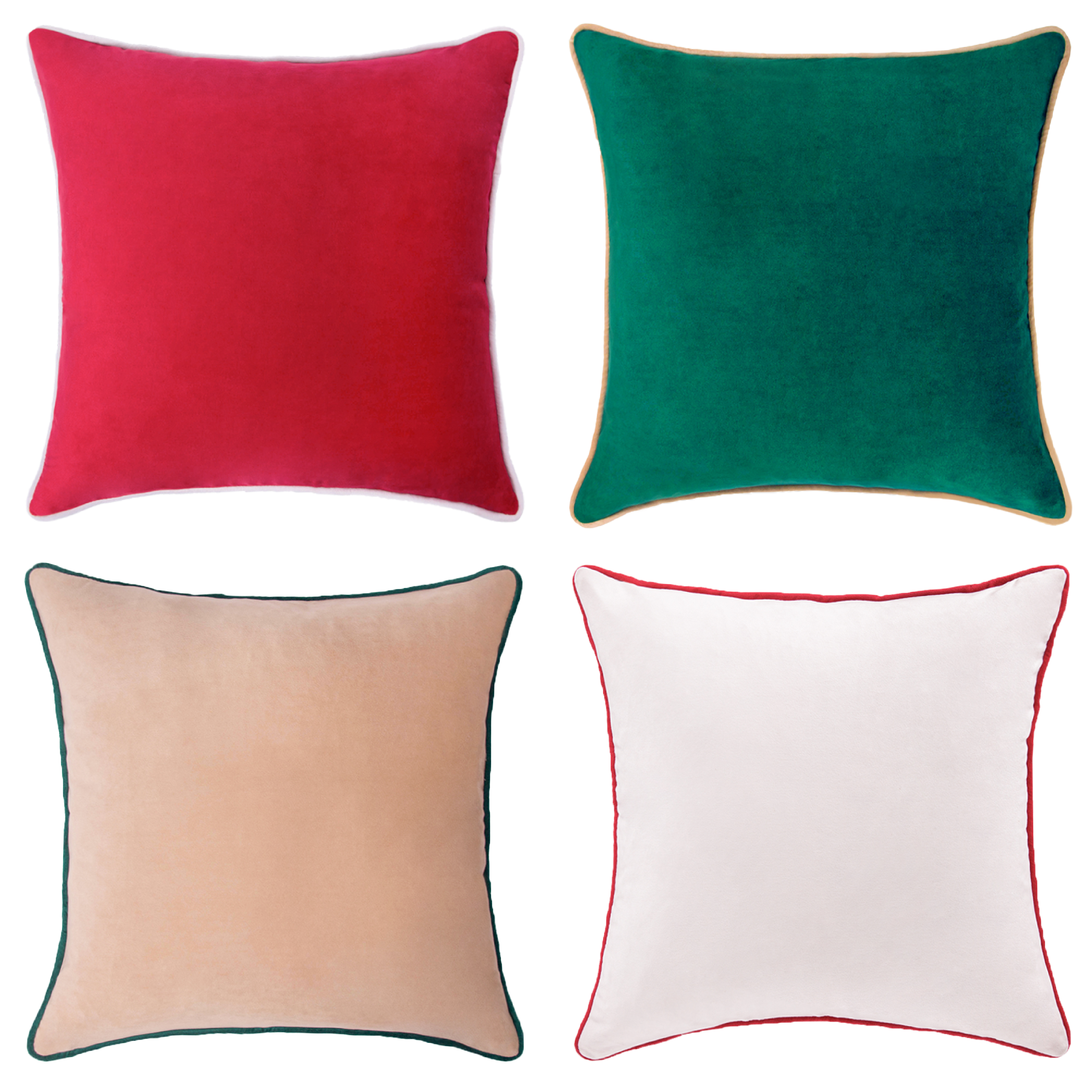 Monteverde Pillows (4-Pack) - Black/White