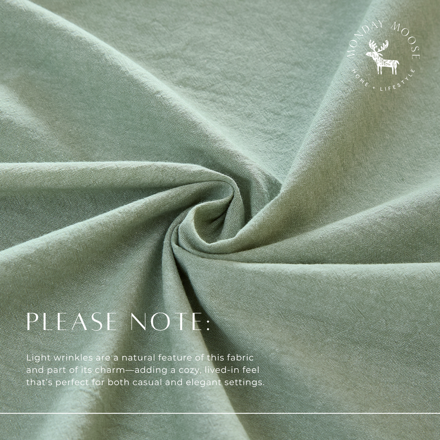 Nacascolo Tablecloth (Scalloped Sage)