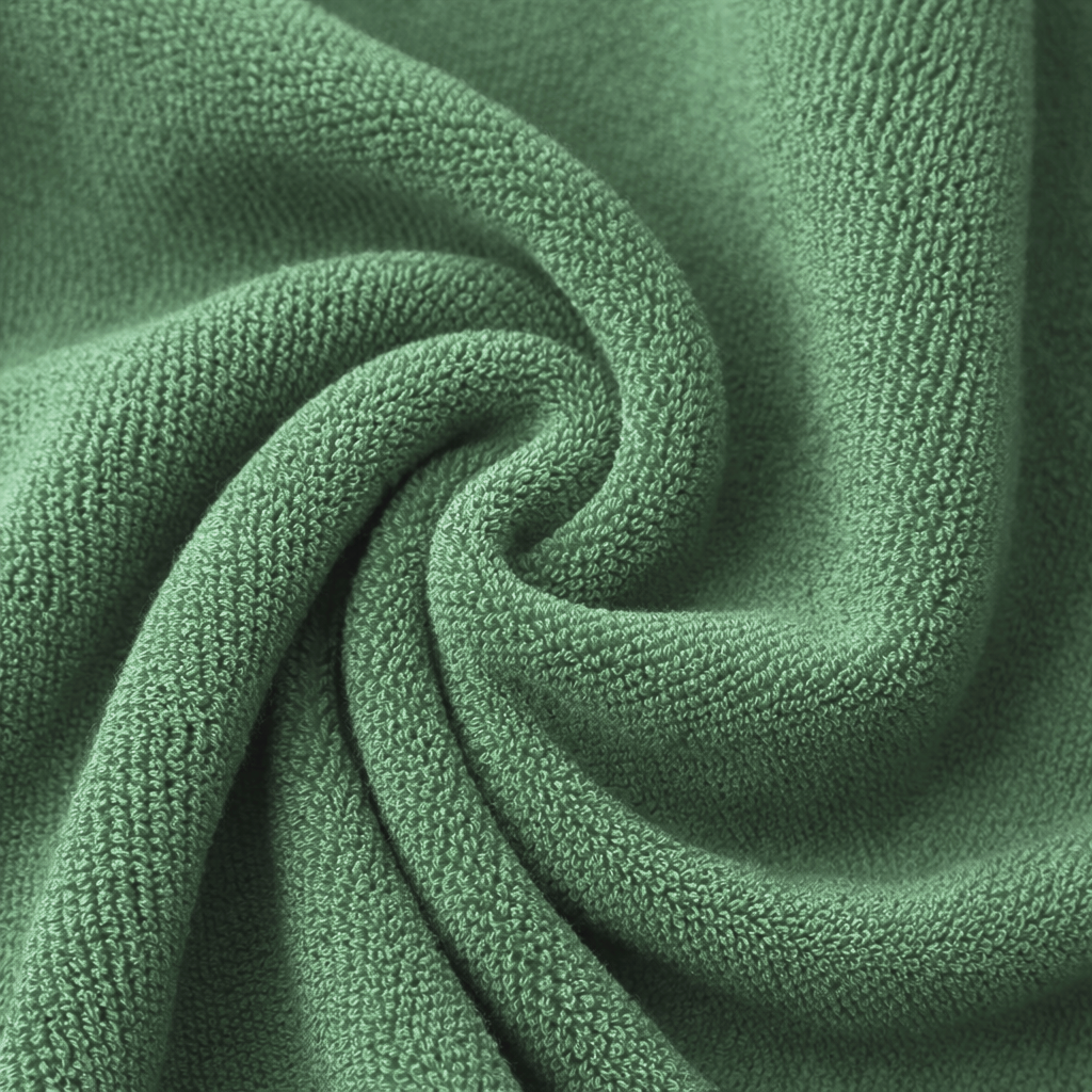 scalloped embossed cotton hand towel