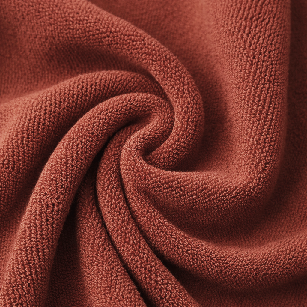scalloped embossed cotton hand towel