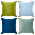 Monteverde Pillow Covers (4-Pack) - Green/Blue
