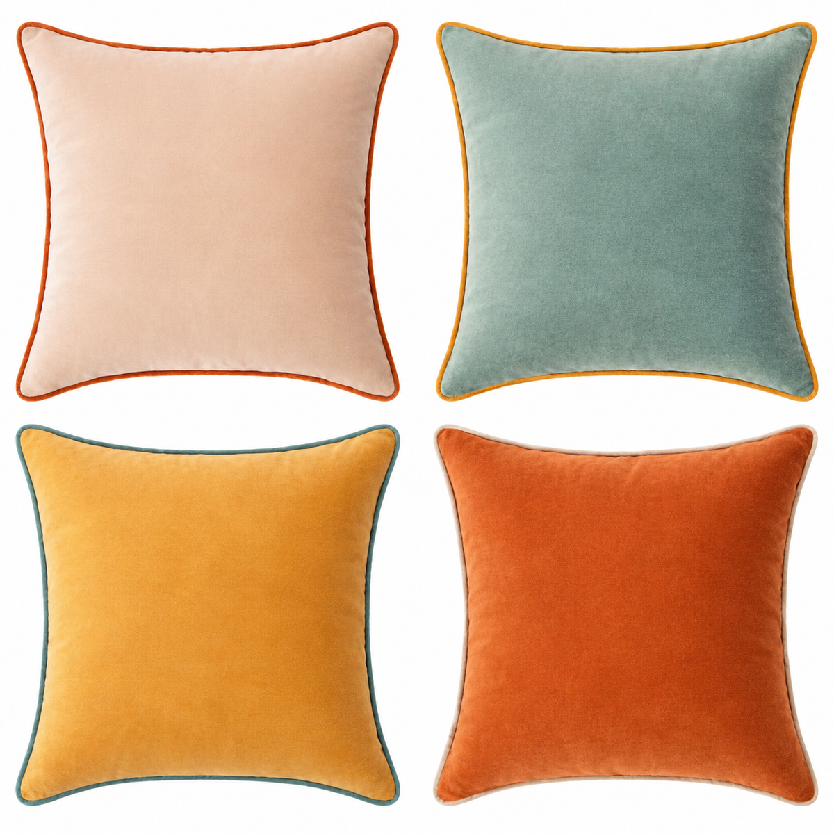 velvet decorative throw pillow covers