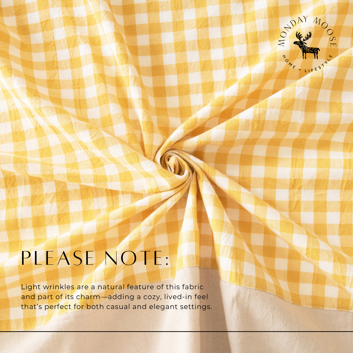 Guaria Tablecloth (Yellow/Beige)