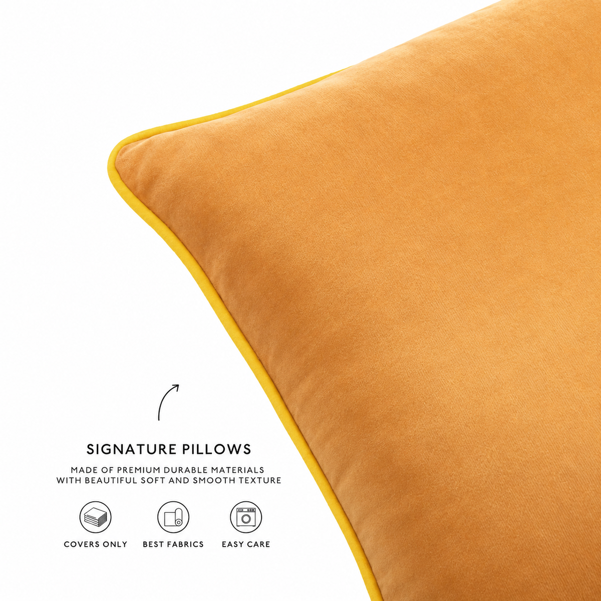 velvet decorative throw pillow covers