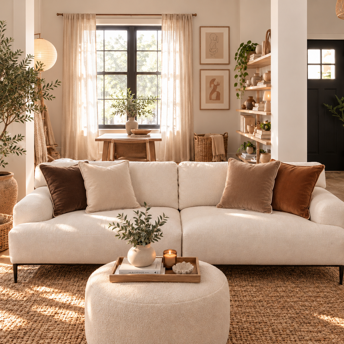 velvet decorative throw pillow covers brown beige