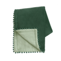 Bromelia Blanket (Dark Green/Sage)
