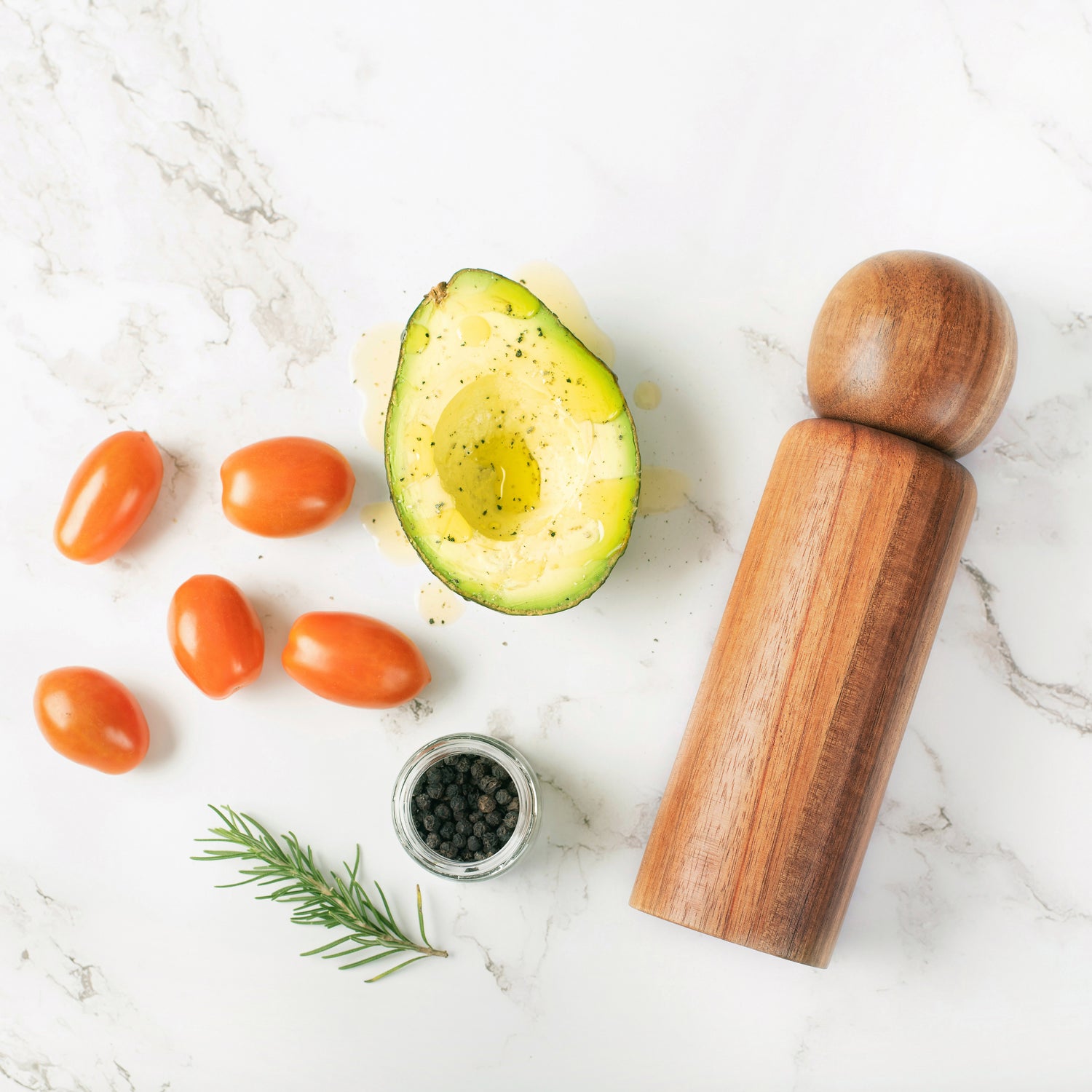acacia wood pepper mill salt grinder