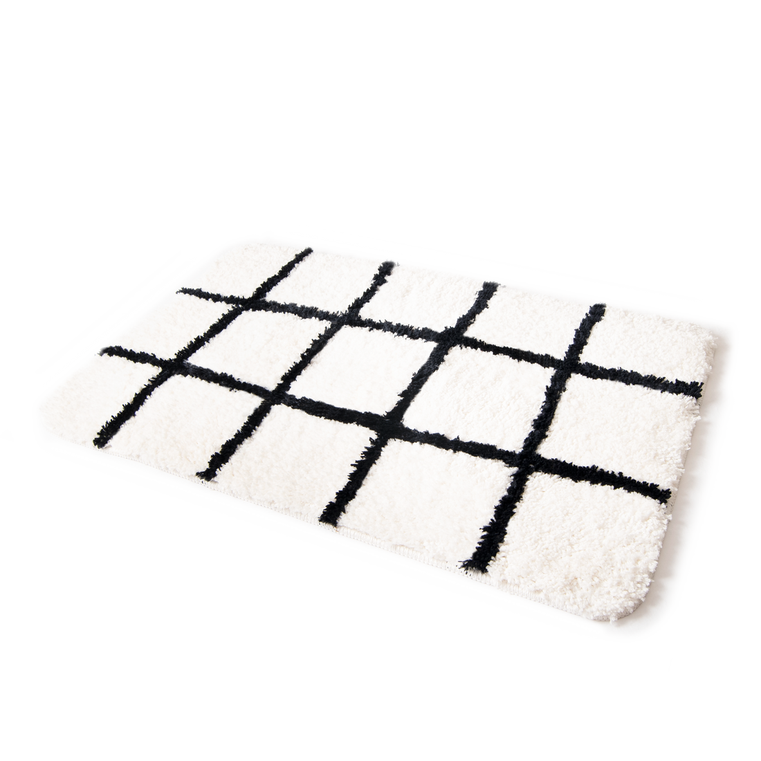 Baulas Bath Mat (20x32 inch) Black Monday Moose