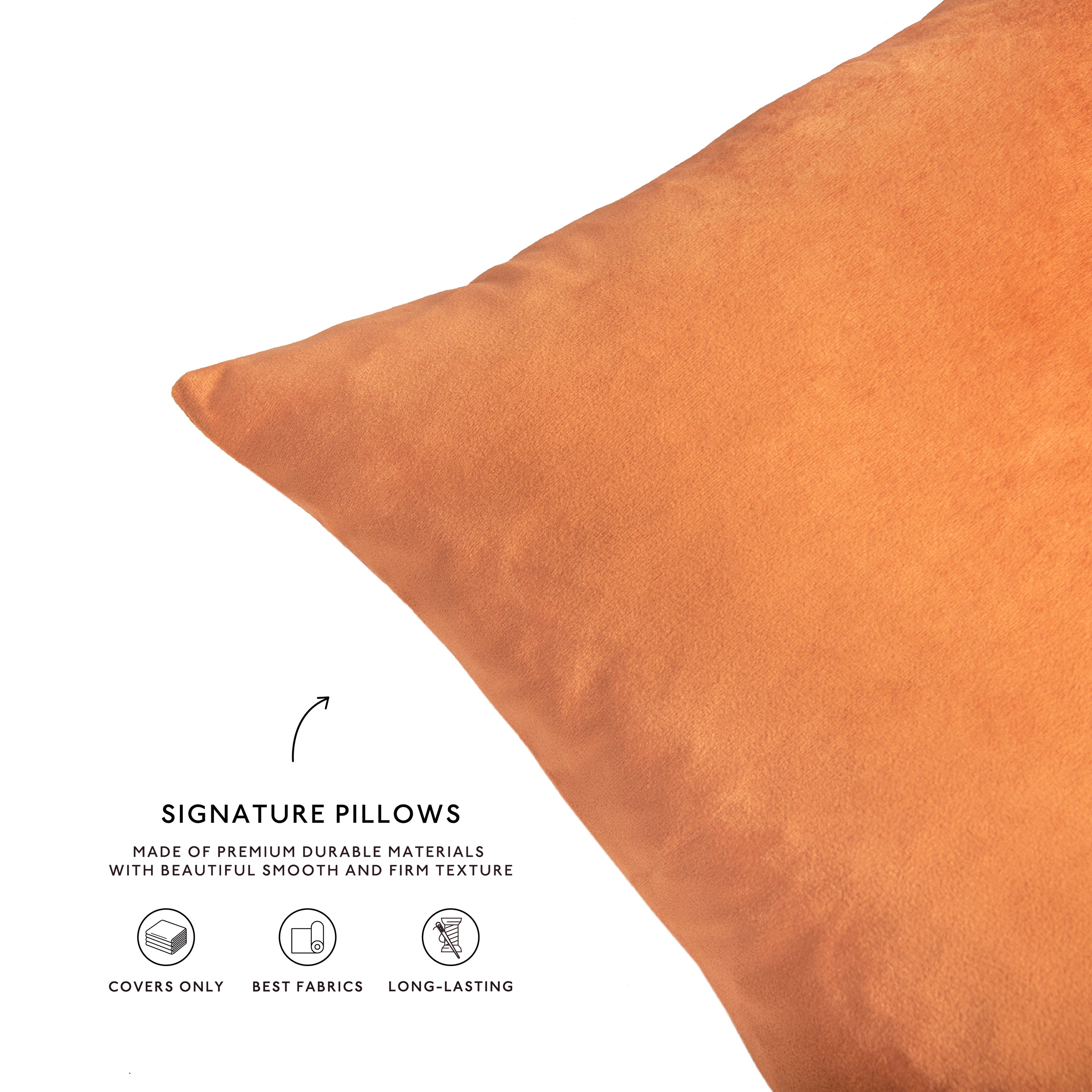 orange teal yellow beige velvet decorative throw pillow covers square home decor