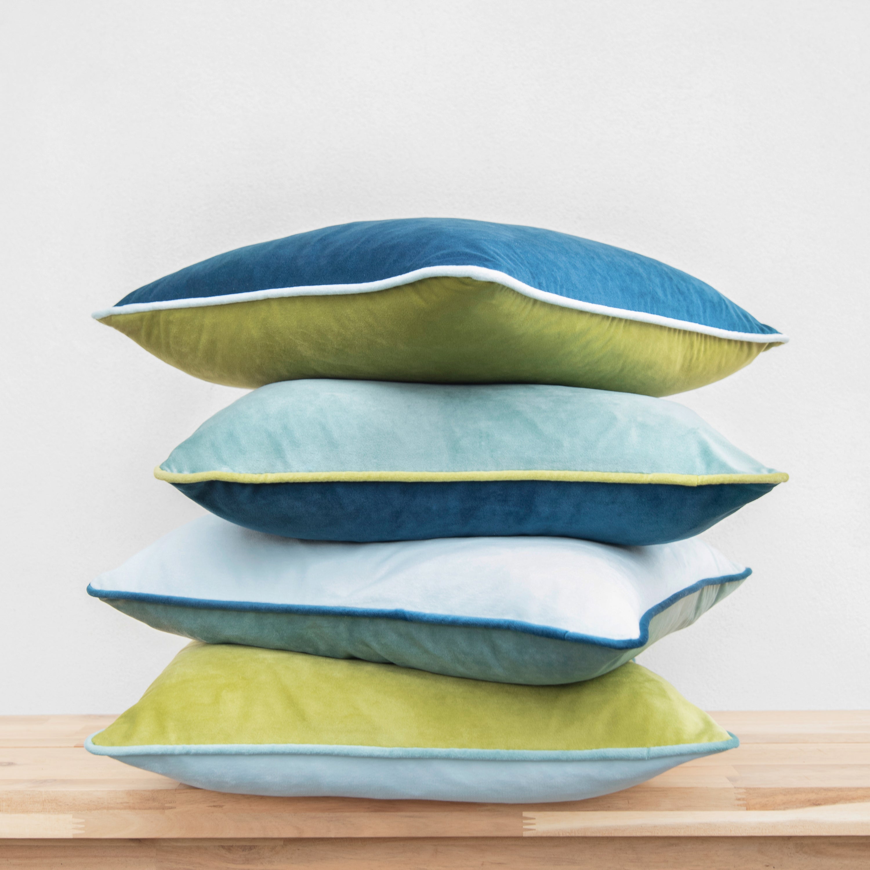 Monteverde Pillow Covers (4-Pack) - Green/Blue
