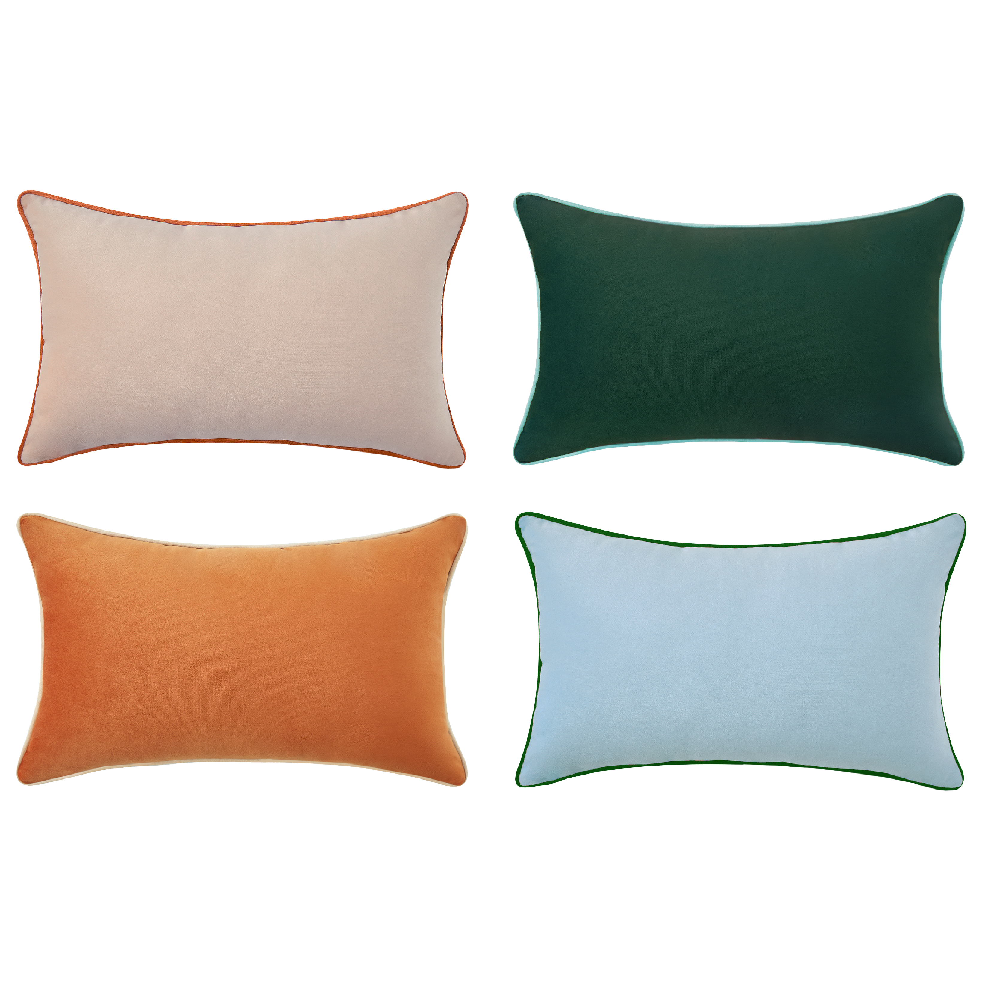 Monteverde Pillows (4-Pack) - Black/White