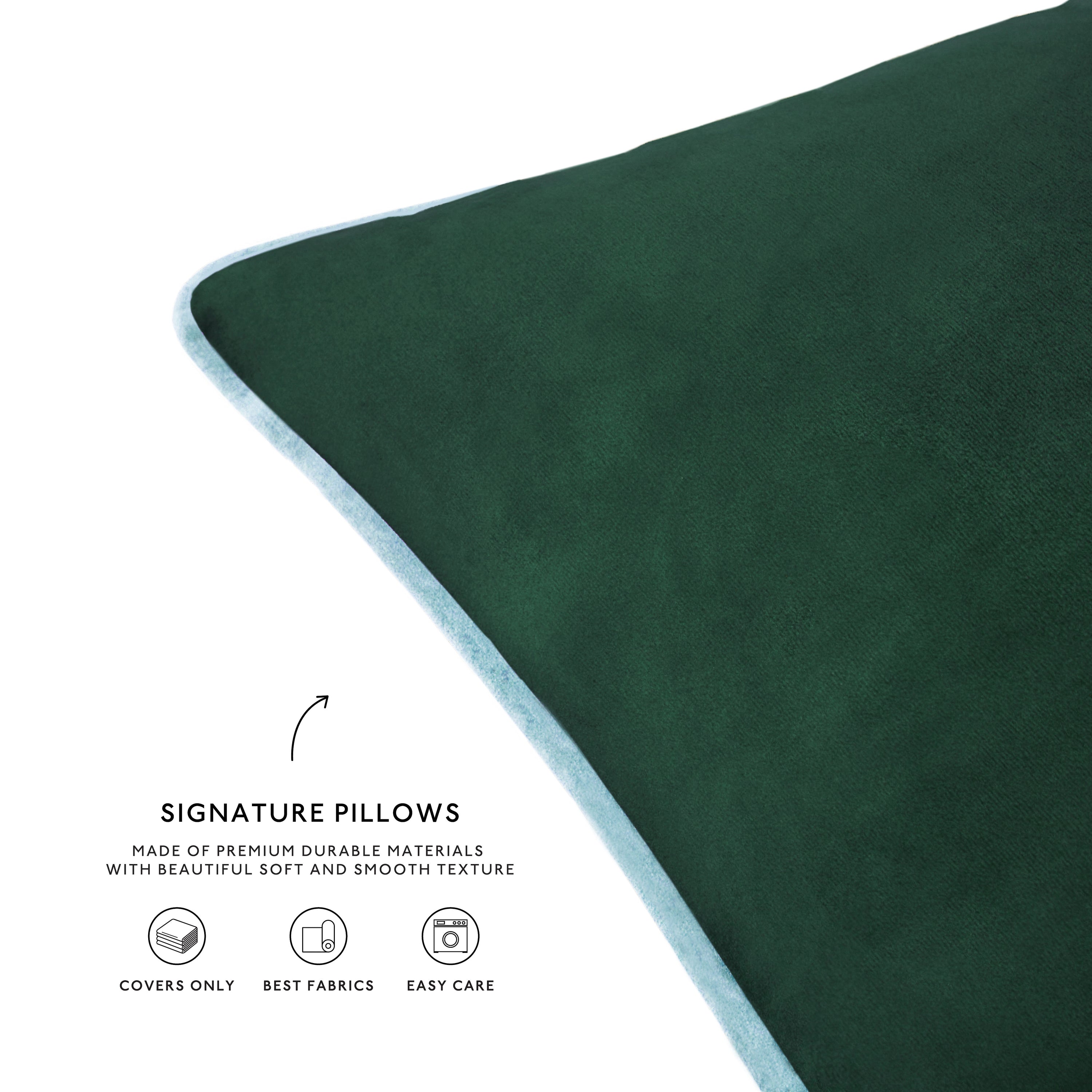 orange green beige light blue velvet pillow covers decorative soft square home decor