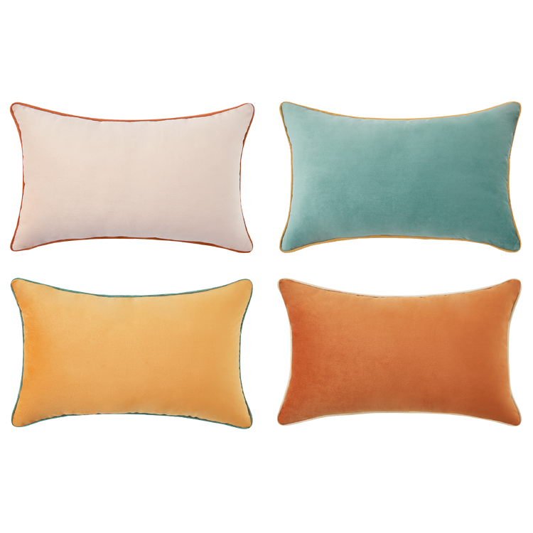 Monteverde Pillows 4 Pack Orange Teal Monday Moose
